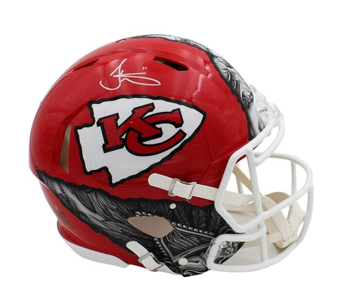 Tyreek Hill Signed Kansas City Chiefs Speed Authentic Ripped NFL Helmet