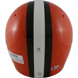 Jim Brown Autographed/Signed Cleveland Browns TK Helmet Beckett 50158