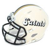 Ricky Williams Autographed New Orleans Saints RETRO Speed Mini Helmet Beckett