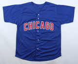 Kyle Hendricks Signed Chicago Cubs Blue Jersey (JSA COA) 2016 W.S Game 7 Starter