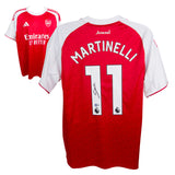 Gabriel Martinelli Signed Arsenal Home Soccer Jersey #11 with Beckett COA