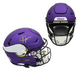 Justin Jefferson Signed Minnesota Vikings Speed Flex Authentic NFL Helmet