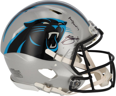 Signed Bryce Young Panthers Helmet