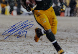 Eddie Lacy Autographed *Blue Green Bay Packers 8x10 In Snow Photo- JSA W Auth