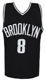 Deron Williams Signed Black Custom Basketball Jersey - (SCHWARTZ COA)