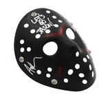 Ari Lehman Signed Friday the 13th Black Costume Mask -Let's Go Jason & Jason 1