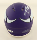 Adrian Peterson Signed Minnesota Vikings Speed Mini Helmet - JSA Authentication