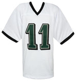 A.J. (AJ) Brown (EAGLES) Signed White Custom Football Jersey - (BECKETT COA)