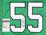 Brandon Graham Signed Philadelphia Eagles Kelly Green Jersey (JSA COA) Def. End