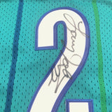 Larry Johnson Signed Jersey PSA/DNA Tristar Charlotte Hornets Autographed