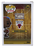Bulls Dennis Rodman Signed #103 Funko Pop Vinyl Figure BAS Witnessed #4W080394