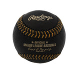 Andruw Jones Signed Atlanta Braves Rawlings Official Major League Black MLB Base