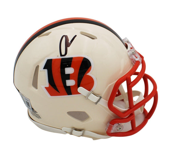 Chad Johnson Signed Cincinnati Bengals Speed Retro NFL Mini Helmet