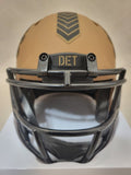 JAHMYR GIBBS SIGNED DETROIT LIONS STS 2 SPEED MINI HELMET FANATICS