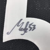 Autographed/Signed Maurkice Pouncey Pittsburgh Black Football Jersey JSA COA