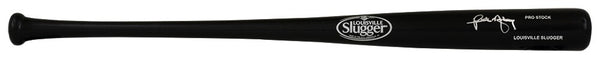 Rick Monday Signed Louisville Slugger Pro black Baseball Bat - (SCHWARTZ COA)