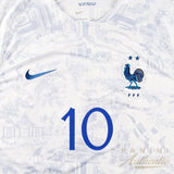 Kylian Mbappe Autographed 2022 France National Team Replica Jersey Panini