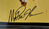 Michael Jordan & Magic Johnson Duel Autographed 16x20 Photo LED Framed UDA COA