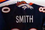 Rod Smith Autographed Denver Broncos Navy Jersey Lighted Framed Beckett COA