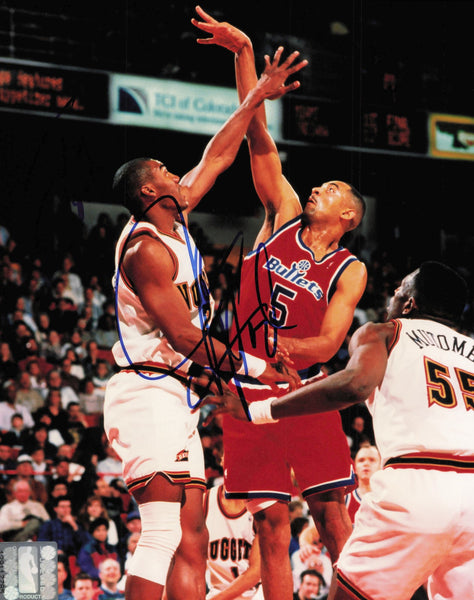 Juwan Howard Autographed Signed 8x10 Photo Washington Bullets SKU #245620
