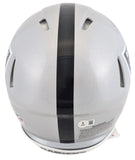 Raiders Ashton Jeanty Signed Full Size Speed Proline Helmet W/ Case BAS Witness
