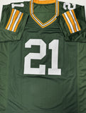 CRAIG NEWSOME Signed Replica Green Packers Jersey w Super Bowl XXXI Champs - BAS