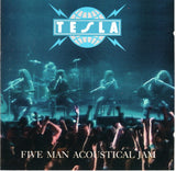 Jeff Keith Autographed Tesla Five Man Acoustical Jam CD with Cover Beckett
