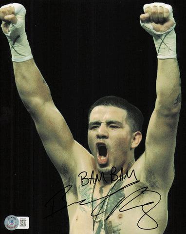 Brandon "Bam Bam" Rios Autographed Signed 8x10 Photo Beckett BAS QR #BH29221
