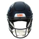 Terrell Davis Autographed "HOF 17" Broncos Speedflex Authentic Helmet Radtke