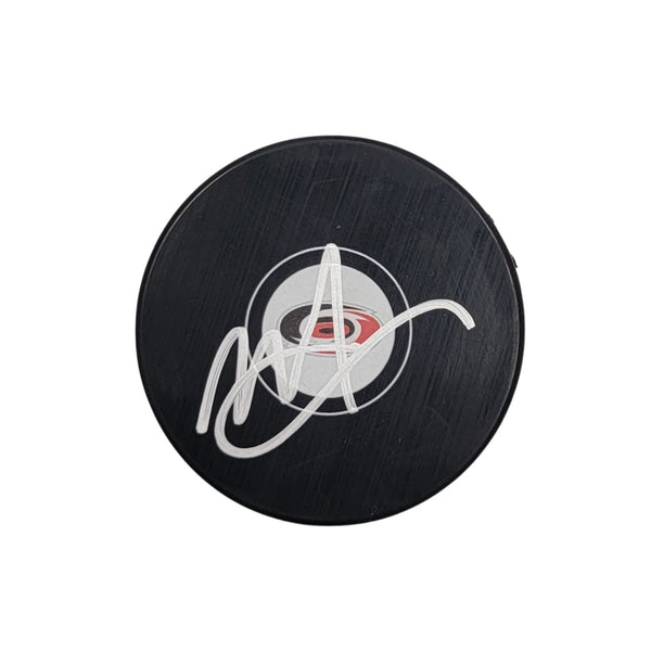 Rod Brind'Amour Autographed Carolina Hurricanes Logo Hockey Puck Beckett