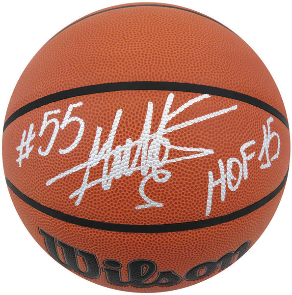Dikembe Mutombo Signed Wilson Indoor/Outdoor NBA Basketball w/HOF'15 - (SS COA)