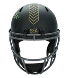 Sam Darnold Autographed Seahawks 2025 STS Full Size Speed Helmet Beckett