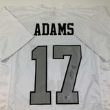Autographed/Signed Davante Adams Las Vegas Oakland Color Rush Jersey Beckett COA