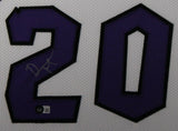 DAMON STOUDAMIRE (Raptors wh SKYLINE) Signed Autographed Framed Jersey Beckett
