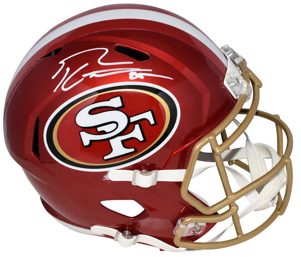 GEORGE KITTLE SIGNED SAN FRANCISCO 49ERS FLASH FULL SIZE SPEED HELMET BECKETT