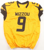 Marcus Carroll Signed Missouri Tigers Jersey (Beckett) 2024 Mizzou Starting R.B.