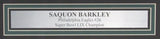 Saquon Barkley Signed/Auto 16x20 Photo Philadelphia Eagles Framed PSA 195284