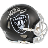 Ashton Jeanty Signed Las Vegas Raiders Blaze Mini Helmet Full Auto Beckett 53222