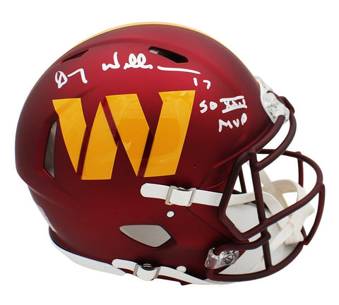 Doug Williams Signed Washington Speed Authentic 2024 NFL Helmet with Inscription