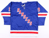 Jesper Fast Signed Rangers Jersey (Steiner COA) New York Right Winger