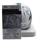 Frank Reich Signed Salute to Service Mini Helmet Buffalo Bills JSA 194005