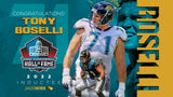 Tony Boselli Signed Jacksonville Jaguars Mini Helmet Inscribed "HOF 22"(Beckett)