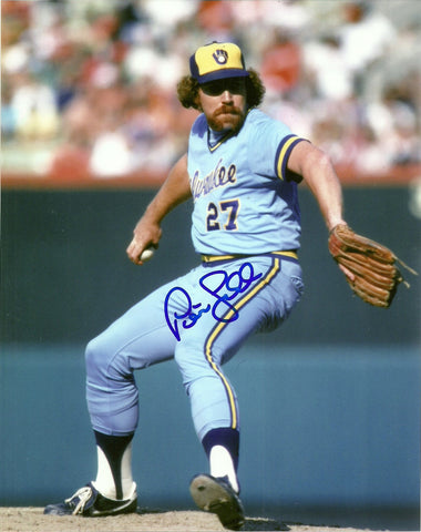 Brewers 1982 AL Champ PETE LADD (d) Signed 8x10 Photo #2 AUTO