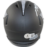 Michael Vick Autographed Virginia Tech Hokies Mini Helmet Beckett Witness 49871