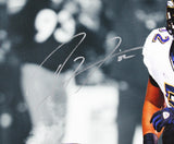 Ravens Ray Lewis Authentic Signed & Framed 24x30 Canvas Autographed PSA/DNA Itp