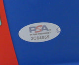 Lane Johnson Signed/Auto SB 59 Full Size Replica Helmet Eagles PSA/DNA 193550