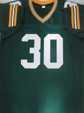 Packers AHMAN GREEN Signed Custom Green Replica Jersey AUTO - Leading Rusher