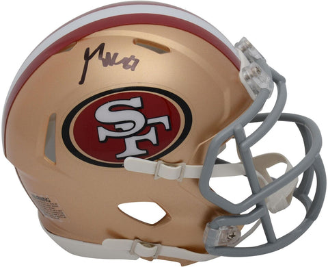 George Kittle San Francisco 49ers Signed Riddell Speed Mini Helmet