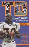 Terrell Davis Signed Denver Broncos Jersey (JSA COA) 2xSuper Bowl Champion RB