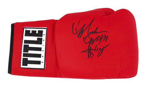 Marlon Starling Signed Title Red Boxing Glove - (SCHWARTZ SPORTS COA)